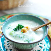 西蓝花牛奶浓汤