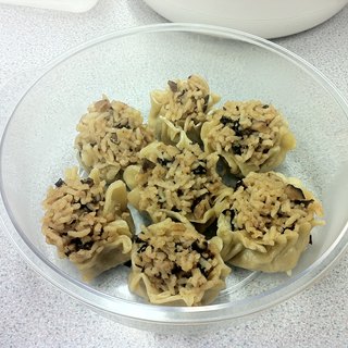 香菇牛肉糯米烧麦