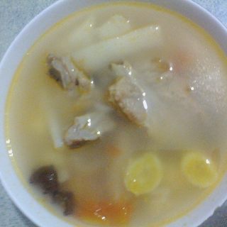 山药白果排骨汤