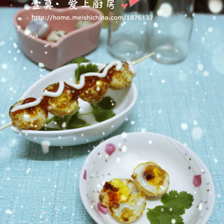 串烤鸟蛋排排站