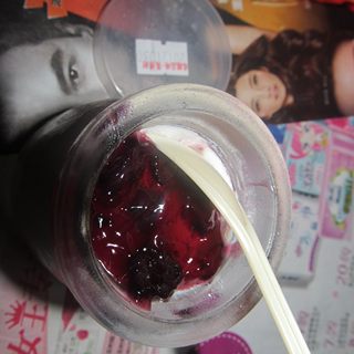 蓝莓布丁