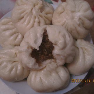 肉粉包子