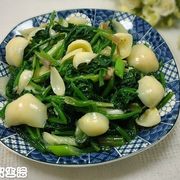 菠菜烧百合