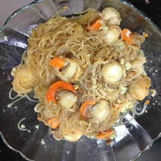 蒜茸粉丝炒扇贝
