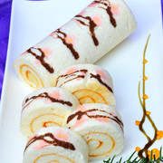 梅花蛋糕卷