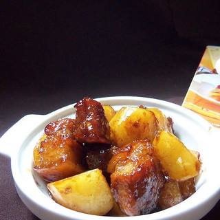 土豆红烧肉