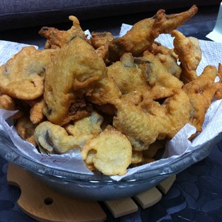 炸蘑菇