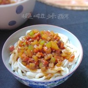 土豆杂酱面
