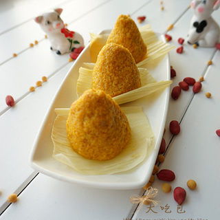 花生豆渣小窝头