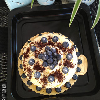 蓝莓装饰蛋糕