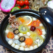 水果大骨鱼丸锅