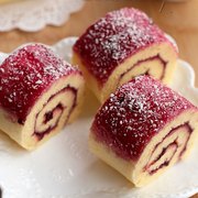 藍(lán)莓椰絲蛋糕卷