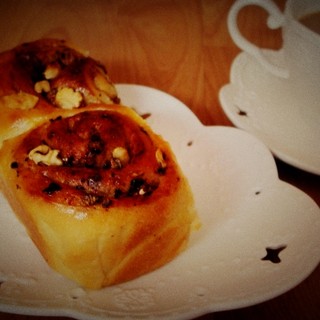 蜂蜜核桃肉桂卷