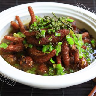 豉汁青麻椒虎皮凤爪