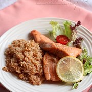 三文鱼字母意面