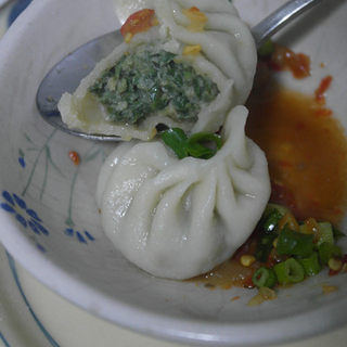 野荠菜饺子