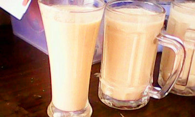 苹果葡萄干牛奶汁