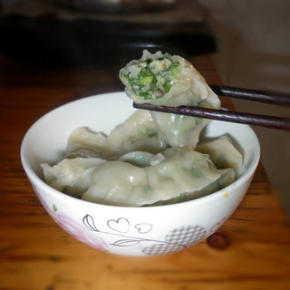 韭菜猪肉饺子