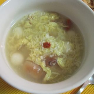 桂圆枸杞酒酿小圆子