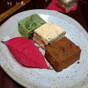 和风豆浆生巧克力