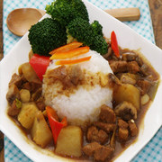 咖喱土豆盖浇饭