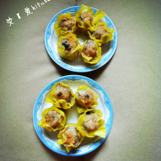 香菇猪肉干蒸烧卖