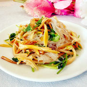 芥末粉丝黄花菜