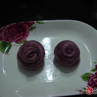 玫瑰花馒头