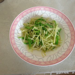 青椒土豆丝