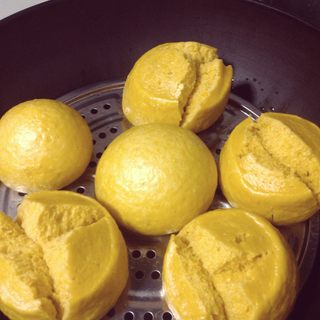 开花南瓜馒头