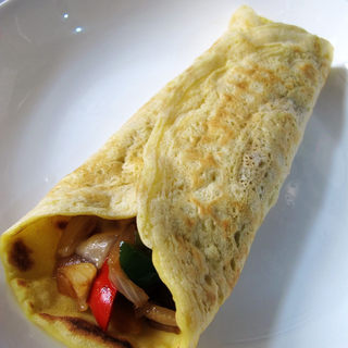 牛肉彩椒烙馍卷