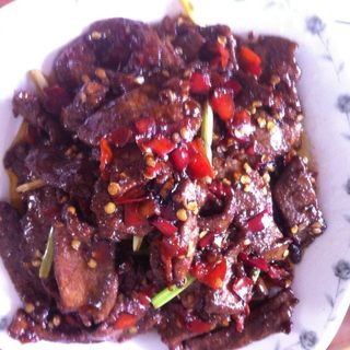 糟辣糖醋猪肝