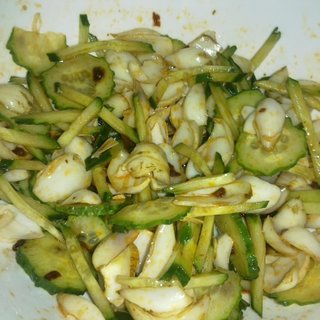 苦百合凉拌黄瓜