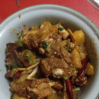 土豆烧排骨
