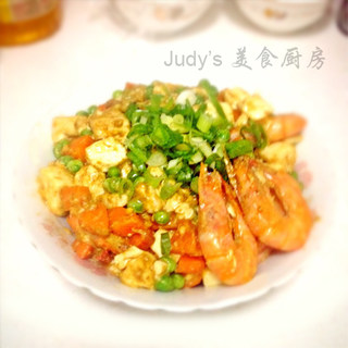 自制蟹黄豆腐