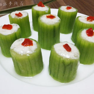 蒜香豆腐蒸丝瓜