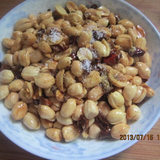 香炸花生仁