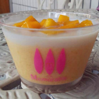椰汁芒果慕斯杯