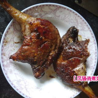 蜂蜜脆香烤鸭腿