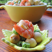 虾仁青豆莲子米