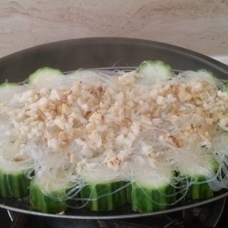 粉丝蒜蓉蒸丝瓜