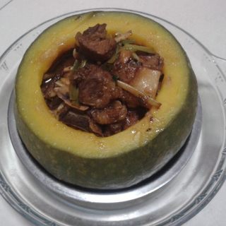 南瓜排骨煲
