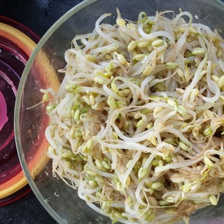 凉拌绿豆芽