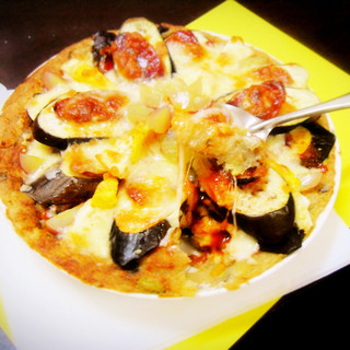 土豆茄子底pizza