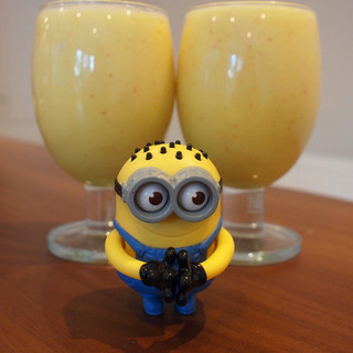 菠萝蜜瓜苹果汁