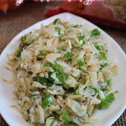 杭椒大蒜拌虾皮