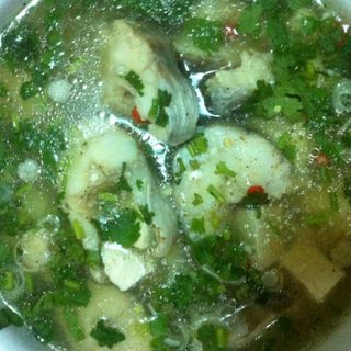 酸辣鳕鱼豆腐汤