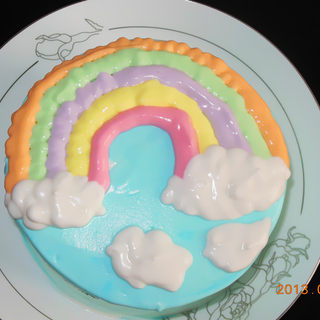 彩虹蛋糕