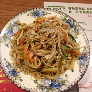 鸡丝凉面