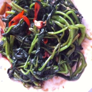 椒丝腐乳空心菜